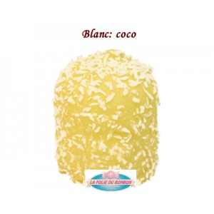 BOULE MOUSSE CHOCOLAT BLANC COCO REF 606
