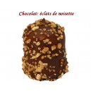 BOULE MOUSSE CHOCOLAT CROQUANT + ECLATS DE NOISETTE