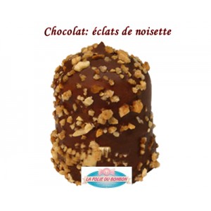 BOULE MOUSSE CHOCOLAT CROQUANT NOISETTE REF 616