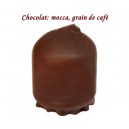 BOULE MOUSSE CHOCOLAT MOCCA + GRAIN DE CAFE