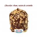 BOULE MOUSSE CHOCOLAT RHUM/RAISIN REF 614